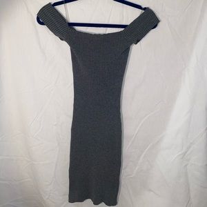 Gray Bodycon Dress